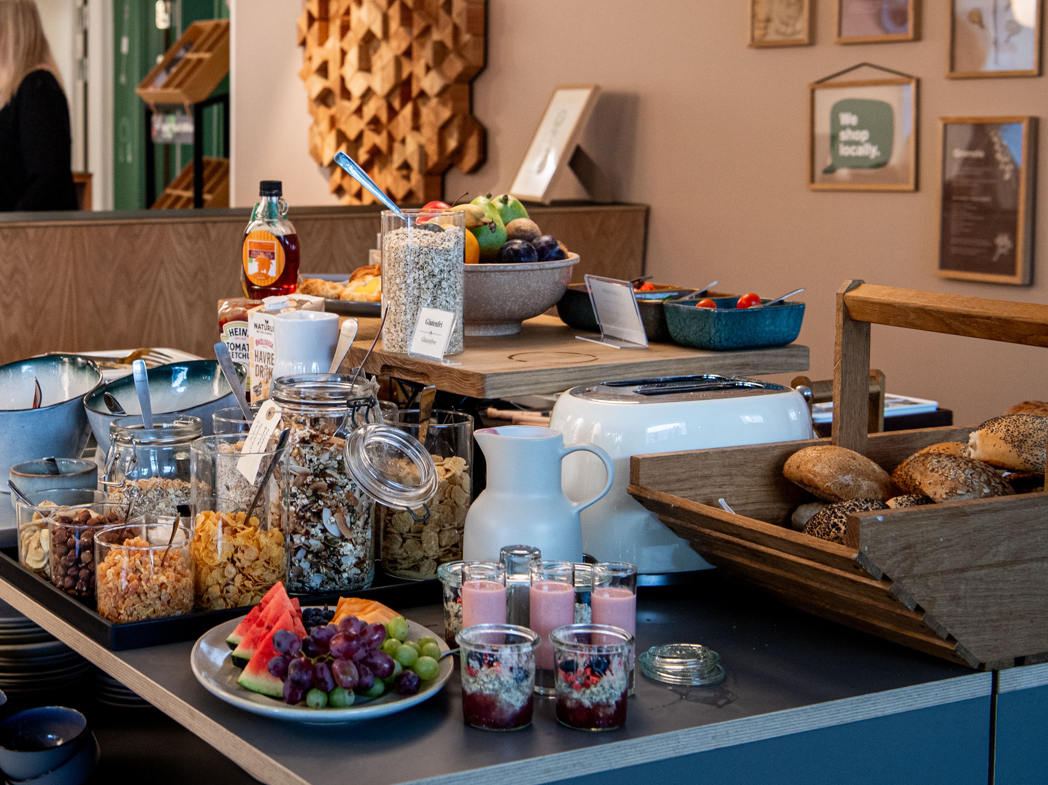 Morgenbuffet hos Kolding Hotel Apartments